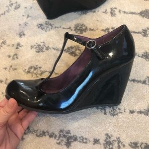 Patent Lewther Wedge MaryJanes